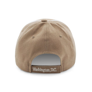 Embroidered DC Baseball Cap Khaki