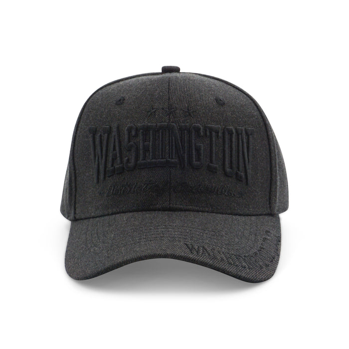 Authentic Washington DC Baseball Cap Deep Black