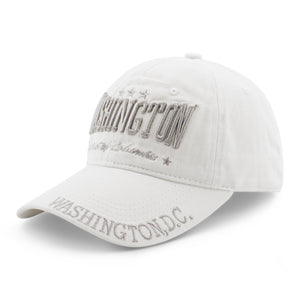Authentic Washington DC Baseball Cap White/Silver
