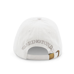 Authentic Washington DC Baseball Cap White/Silver