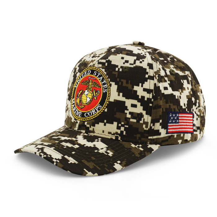 Marine Corps Seal Camouflage Baseball Cap