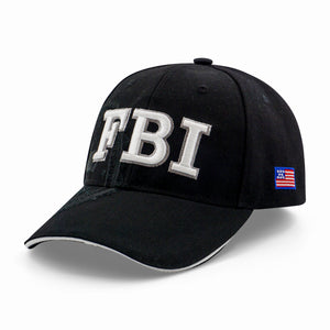 Embroidered FBI Baseball Cap