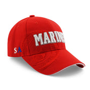 Embroidered MARINES Baseball Cap