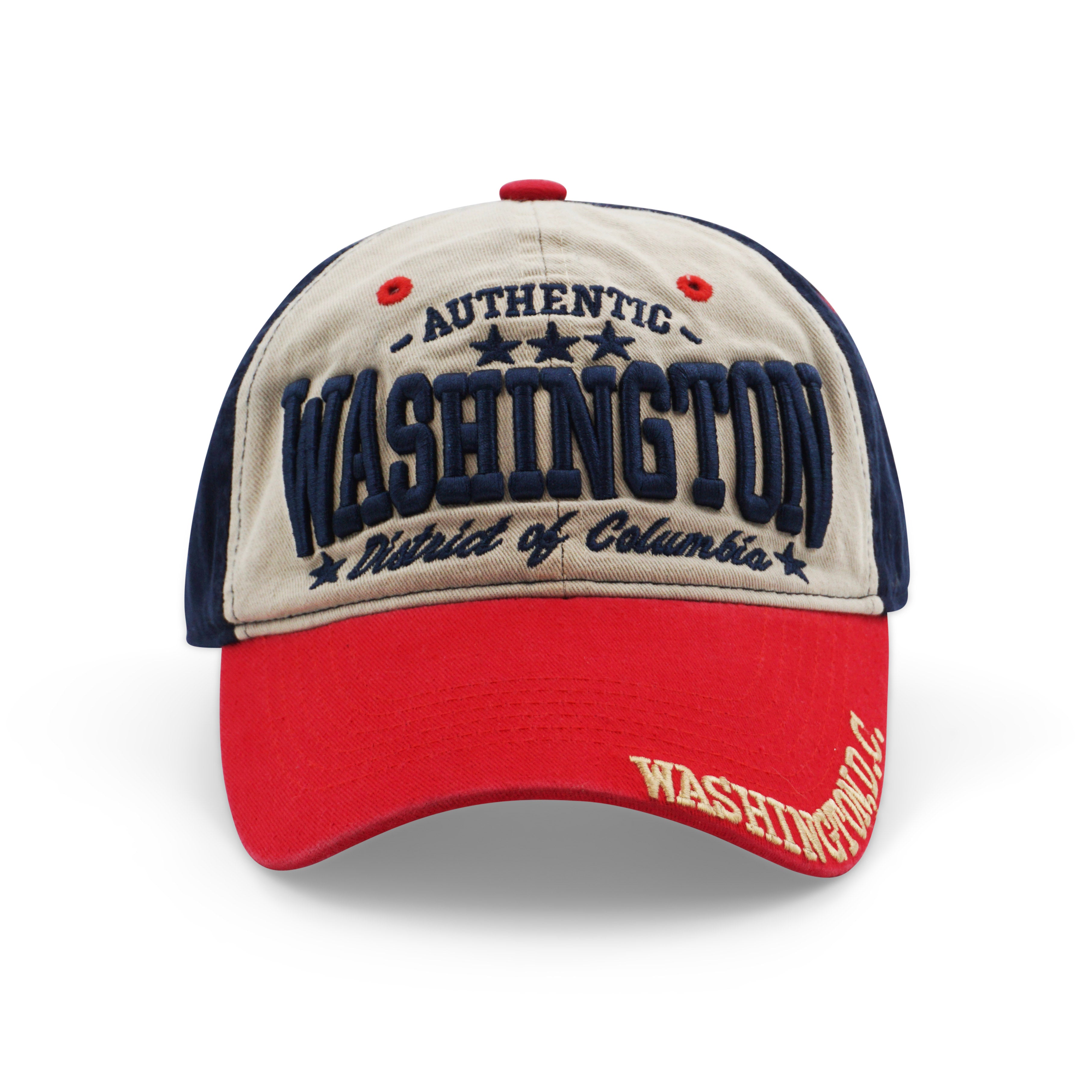 BASEBALL CAP WASHINGTON DC 2TONE  COLOR