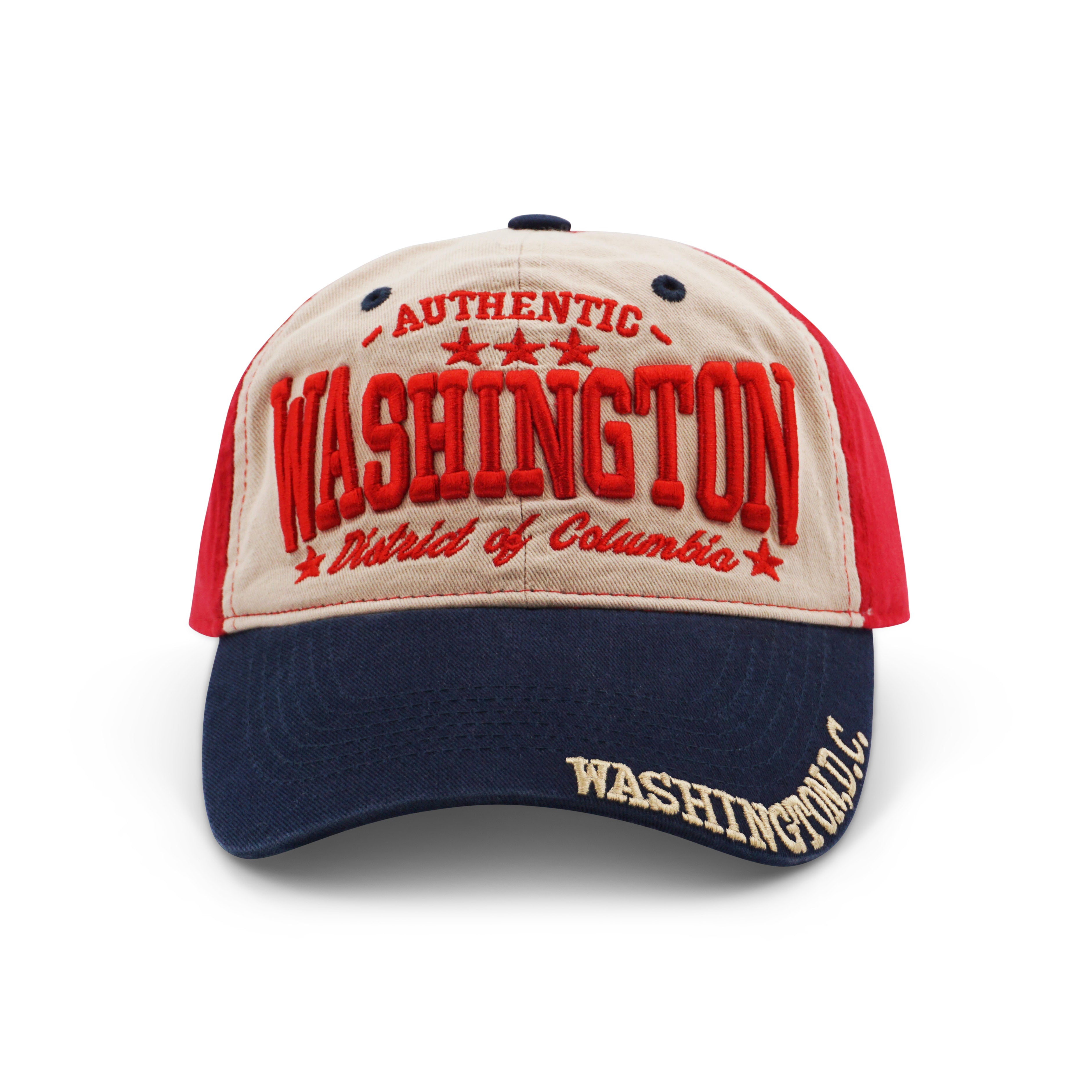 BASEBALL CAP WASHINGTON DC 2TONE  COLOR