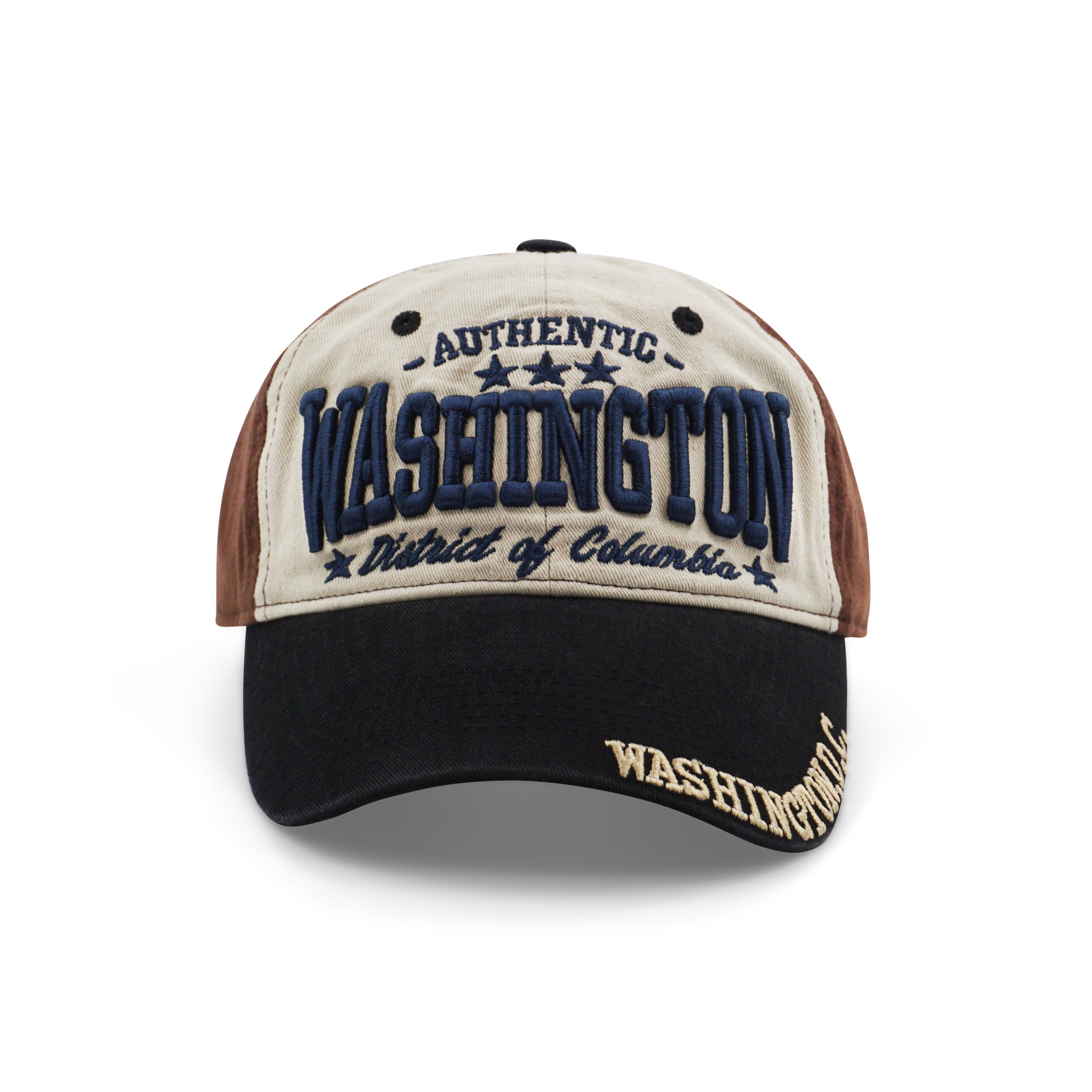 BASEBALL CAP WASHINGTON DC 2TONE  COLOR