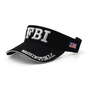 Black FBI Sun Visor Washington DC