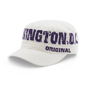 WASHINGTON DC WHITE CASTRO CAP