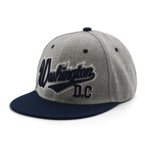 BASEBALL CAP DC COLLEGIATE DESIGN GRAY & NAVY