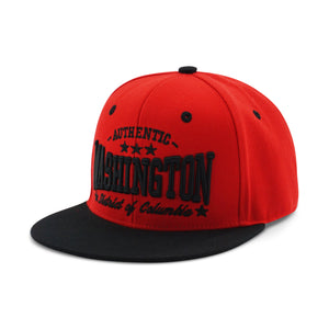 AUTHENTIC WASHINGTON DC BASEBALL CAP RED & BLACK