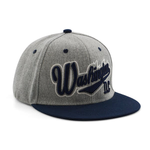 BASEBALL CAP DC COLLEGIATE DESIGN GRAY & NAVY