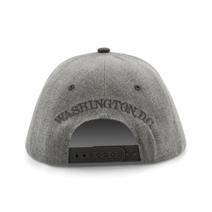 BASEBALL CAP DC COLLEGIATE DESIGN GRAY & MOSS