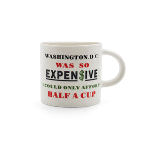 I Heart DC Half-Mug Coffee