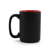 NASA Black Coffee Mug