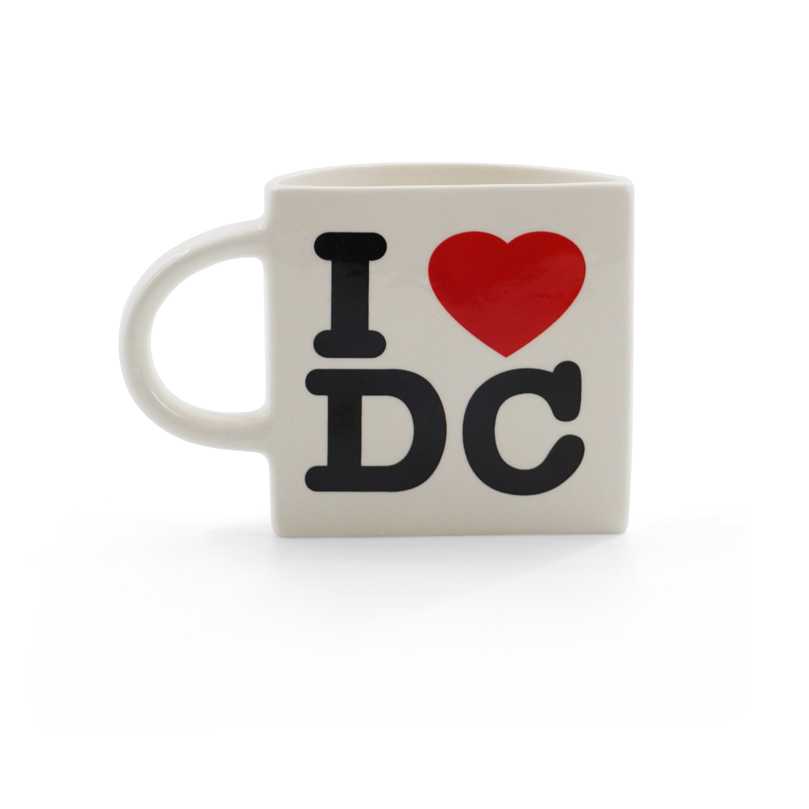 I Heart DC Half-Mug Coffee