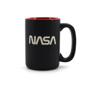 NASA Black Coffee Mug