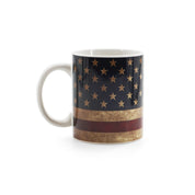 Rustic USA   Flag Coffee Mug
