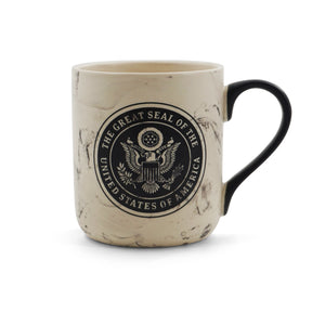 USA Seal Marble Coffee Mug