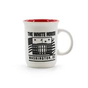 Historic White House Coffee Cup Red/Blue