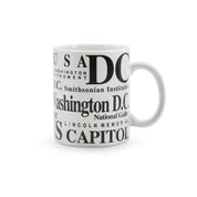 Washington DC Landmarks Coffee Mug