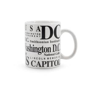 Washington DC Landmarks Coffee Mug