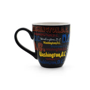 Washington DC Multi color Coffee Mug
