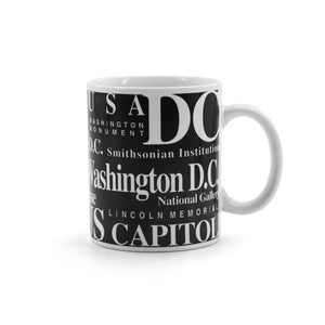 Washington DC Landmarks Coffee Mug