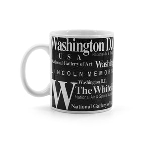 Washington DC Landmarks Coffee Mug