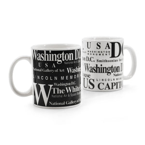 Washington DC Landmarks Coffee Mug