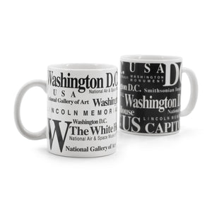 Washington DC Landmarks Coffee Mug