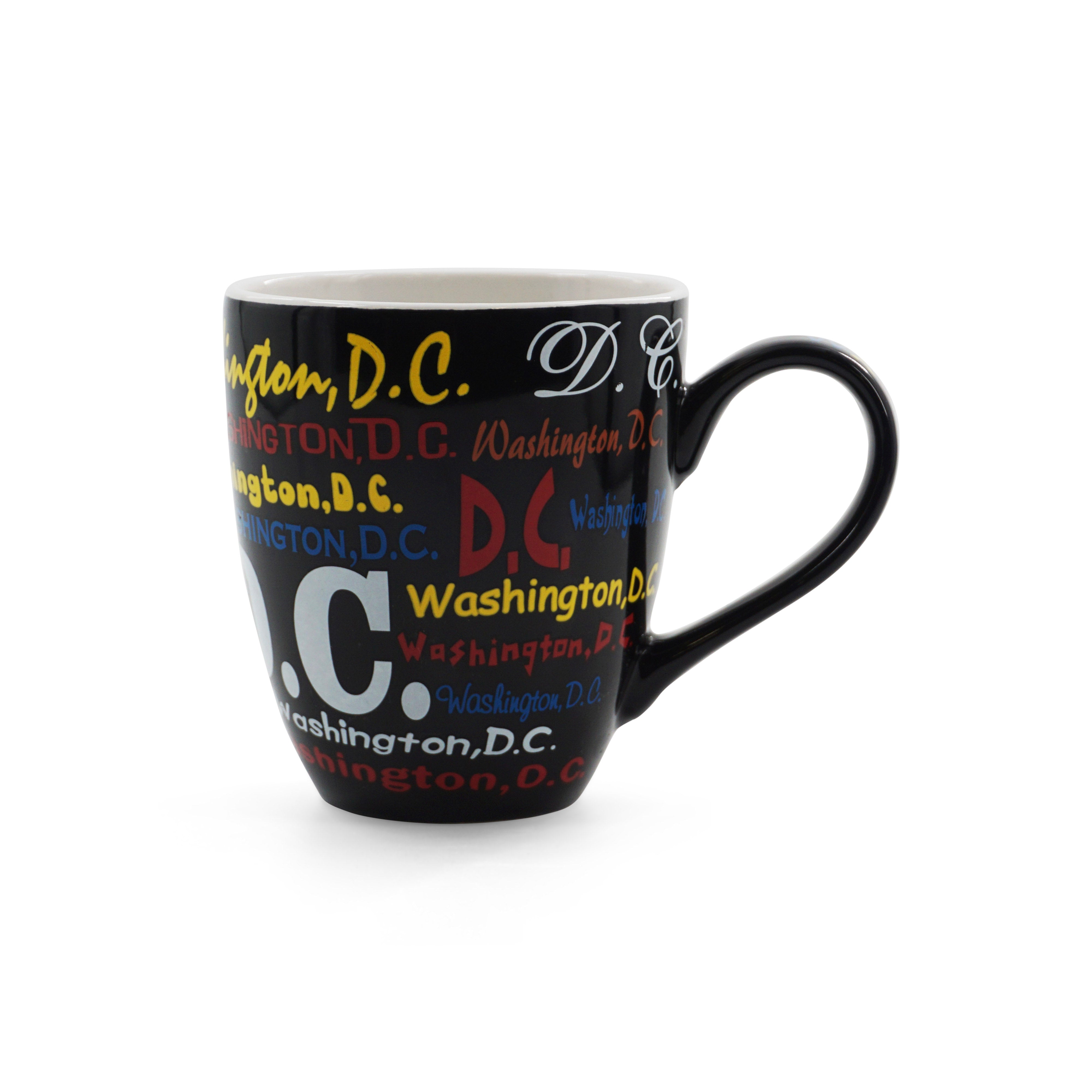 Washington DC Multi color Coffee Mug