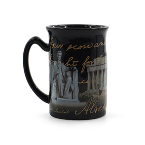 Lincoln Embossed Coffee Mug