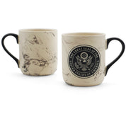 USA Seal Marble Coffee Mug