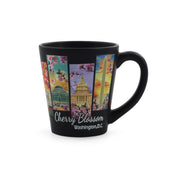 Black Washington DC 4 Scene Building Coffee Mug