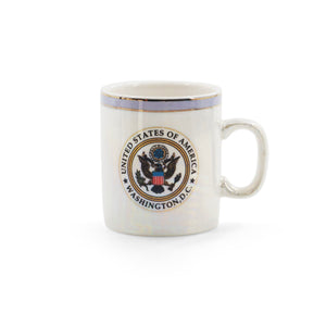 Mini Mug USA Seal Pearl