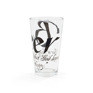 Pint Glass Beer Quote