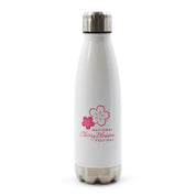 Cherry Blossom Logo Glacier Water Bottle