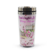 Cherry Blossom White House Tumbler