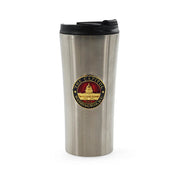 Travel Mug Thermos- Red Emblem Metal