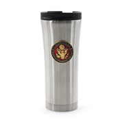 Travel Mug Thermos- Red Emblem Metal