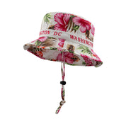 Floral Washington DC Bucket Hat