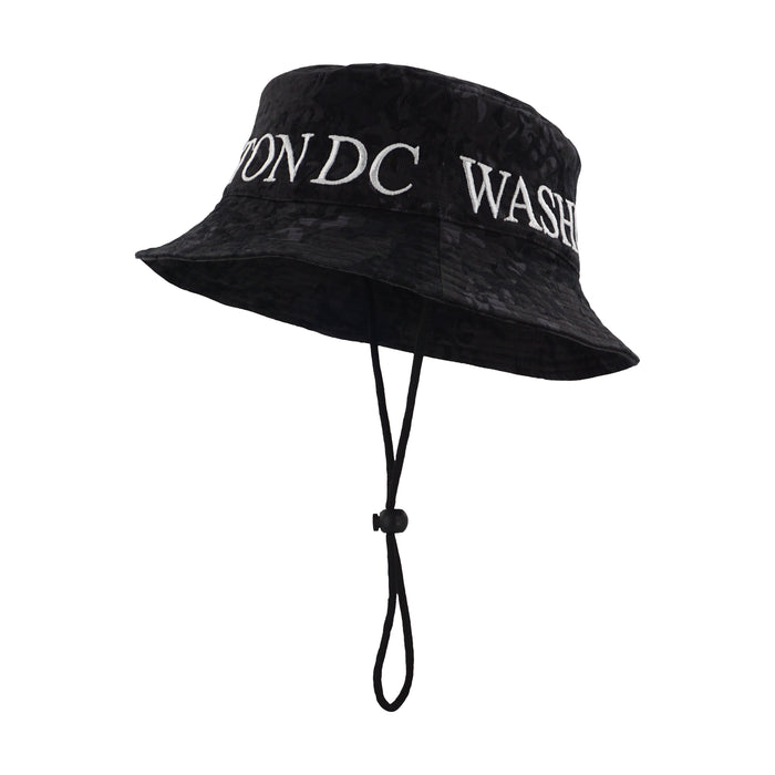 Black Camo WDC bucket hat