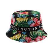 Floral Washington DC Bucket Hat