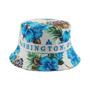 Floral Washington DC Bucket Hat