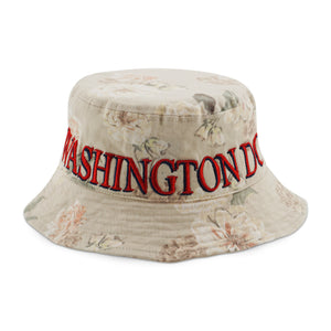 Floral Beige WDC bucket hat