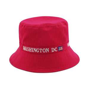 Hot Pink Washington DC Bucket Hat