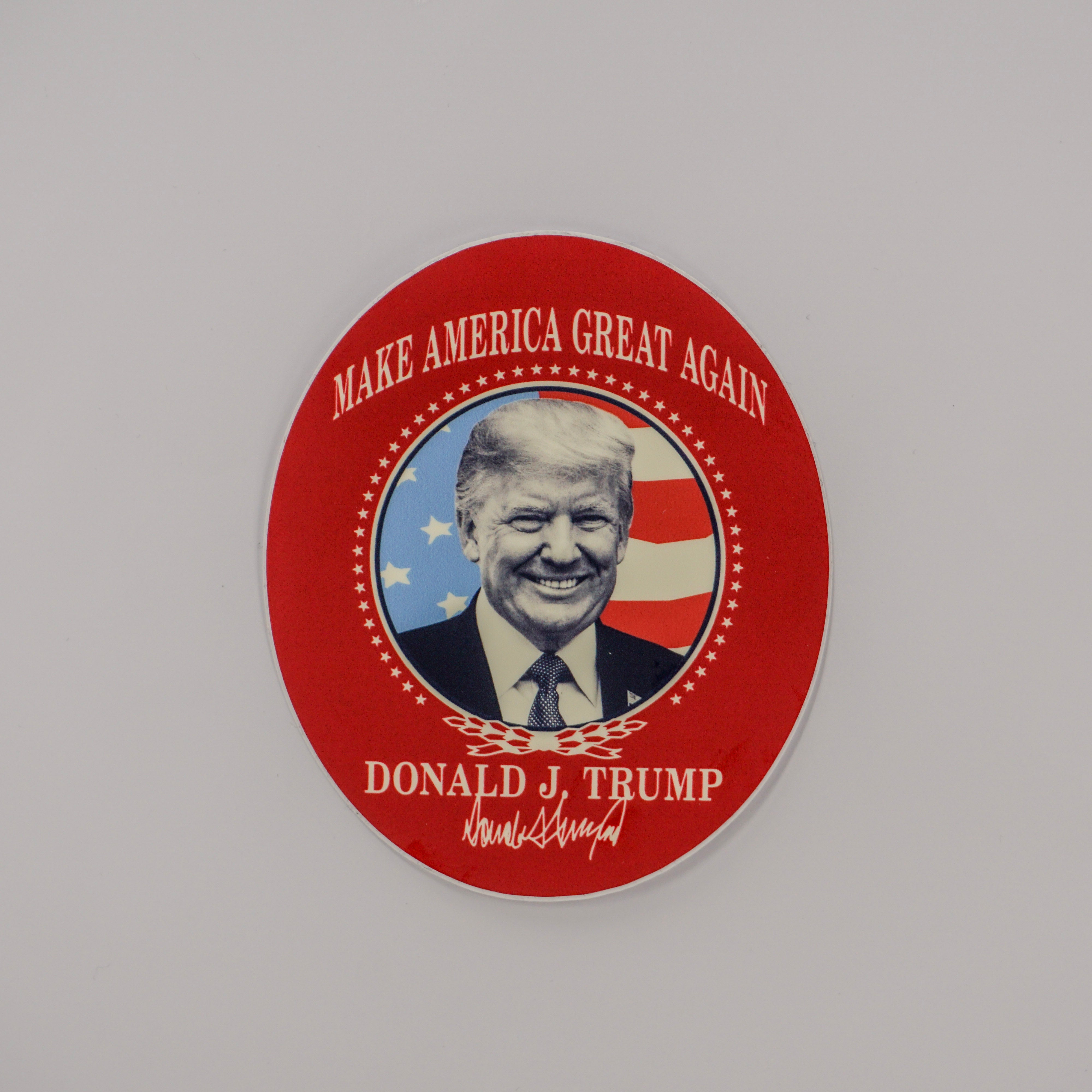 MAGA Sticker Donald J. Trump – Abe's Gifts Washington DC