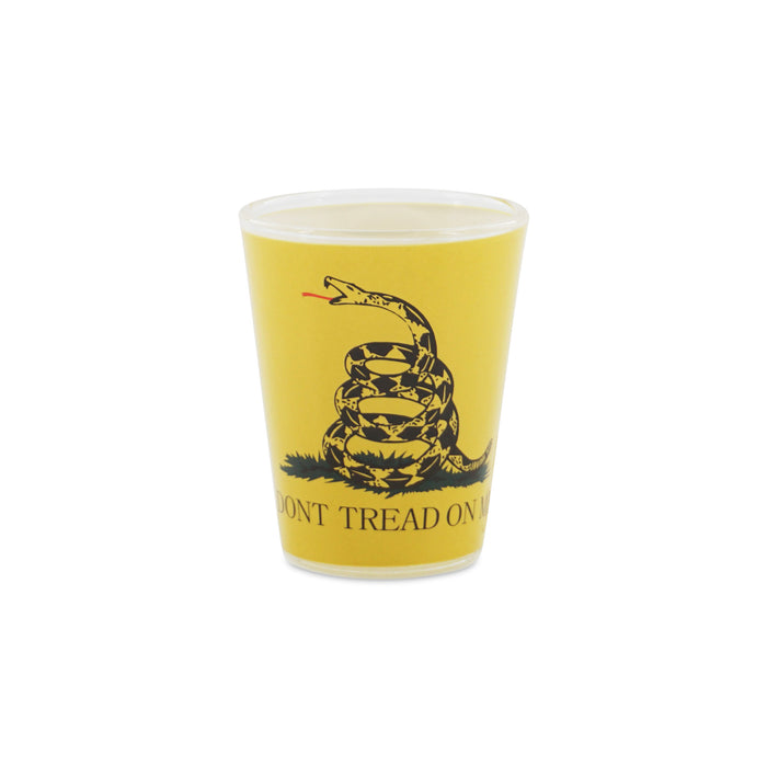 SHOT GLASS DON'T TREAD ON ME