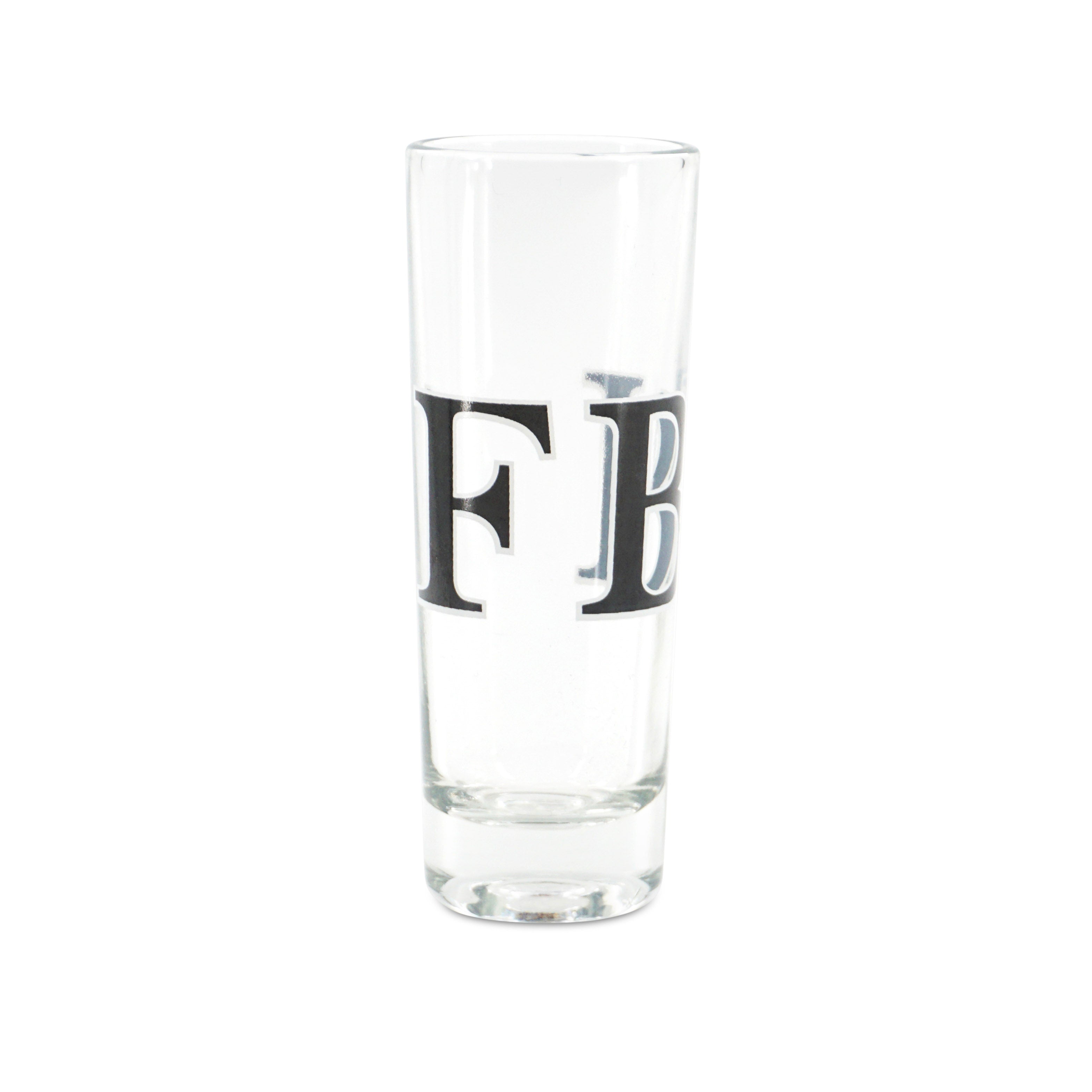 SHOOTER GLASS FBI CLEAR GLASS