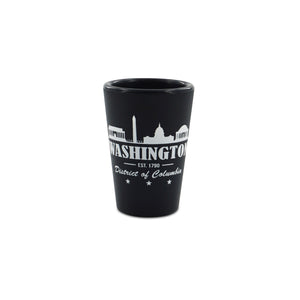 RUBBER WASHINGTON DC SHOT GLASS